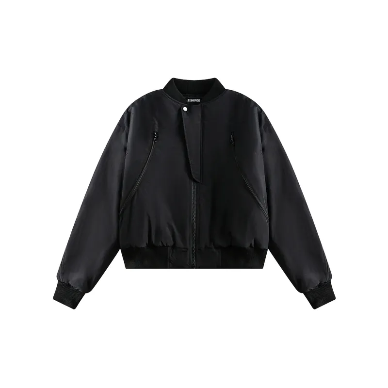 Retro Loose Quilted Jacket Women-4