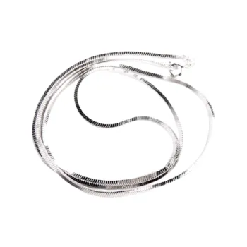 Silver Plated White Gold Necklace