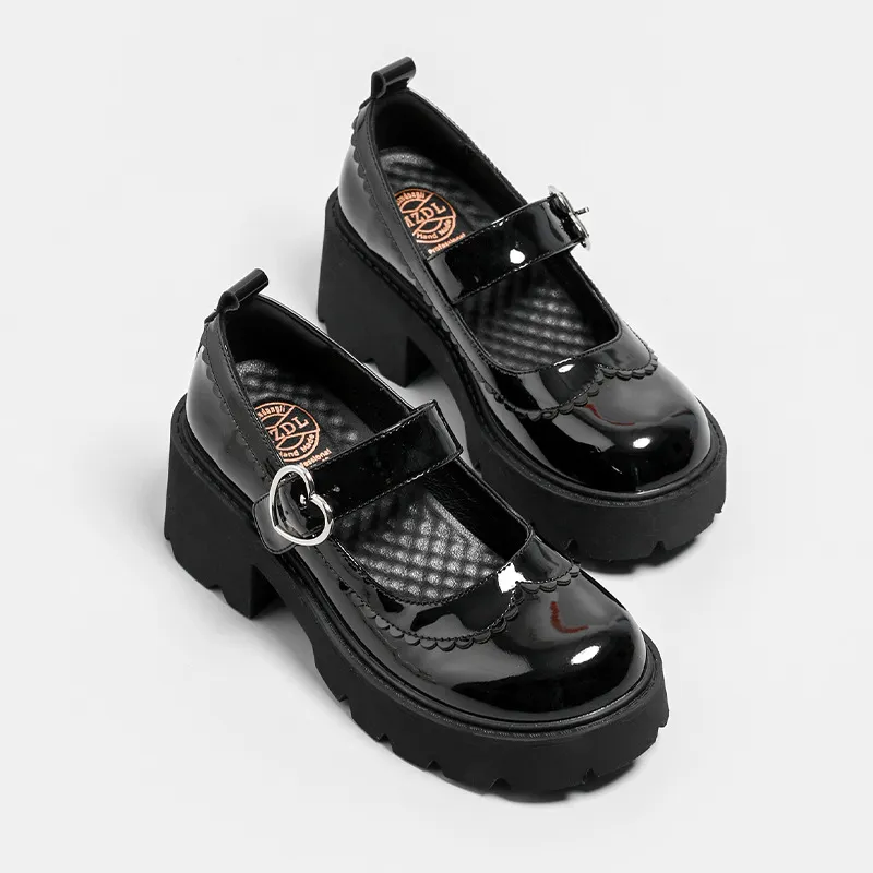 Casual Plain Mary Jane Shoes-4