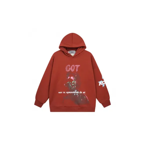 Hooded Sweater High Street Hoodie Loose Fleece Jacket