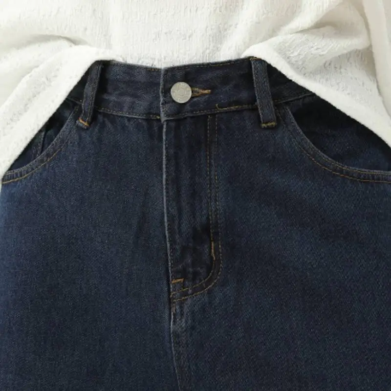 Casual Plain Jeans-4
