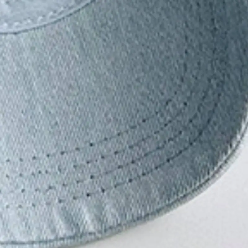 Retro Denim Peaked Cap-3