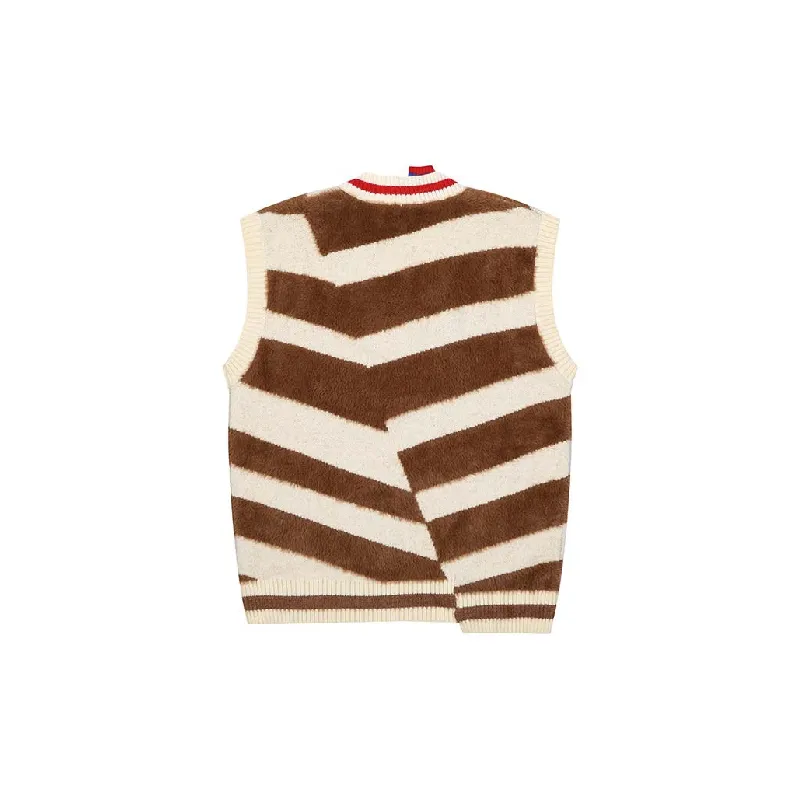 Trendy Hip Hop Contrast Color Blended Synthetic Fabrics Vest-3