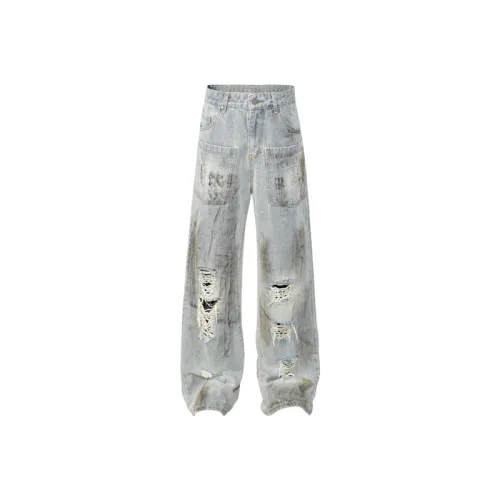 Graffiti Trendy Loose Jeans