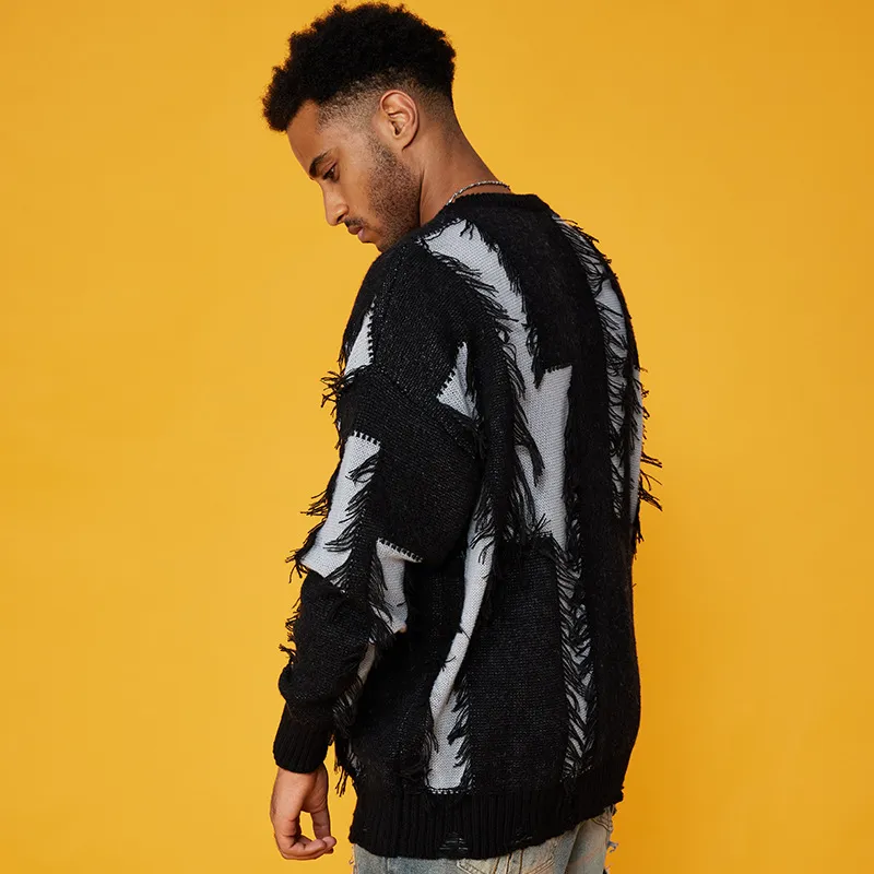 Funky Ripped Sweater-2