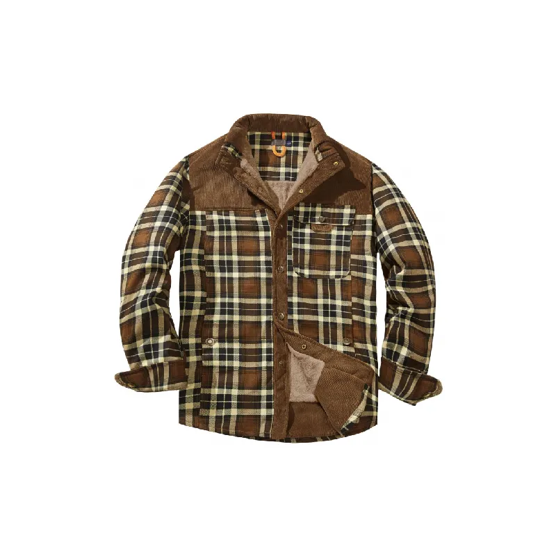 Simple Plaid Jacket-4