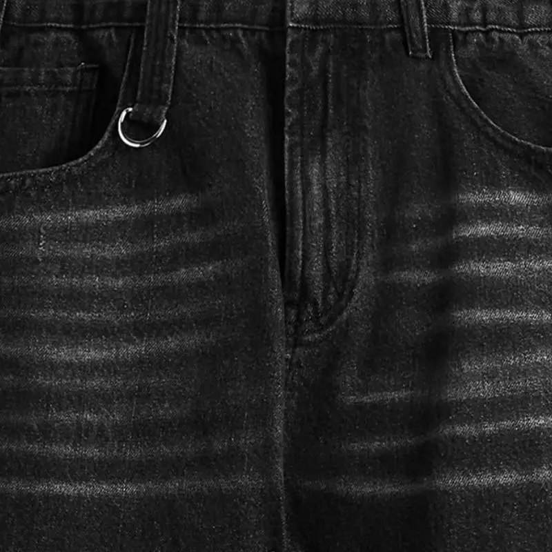 Retro Simple Jeans-4