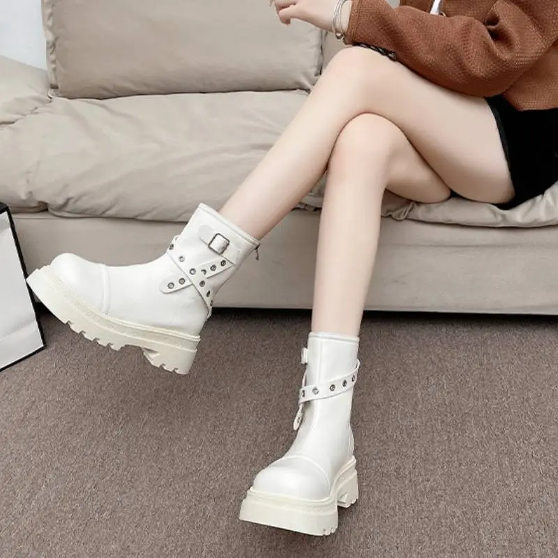 Elegant Simple Ankle Boots-4