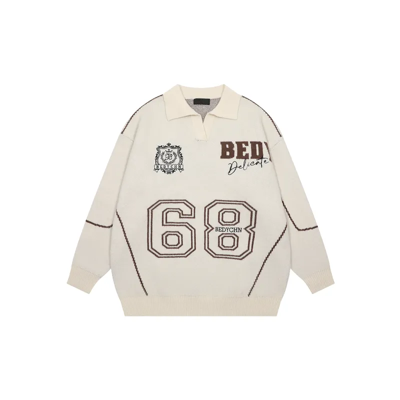 Retro Breathable Sweater Women-0