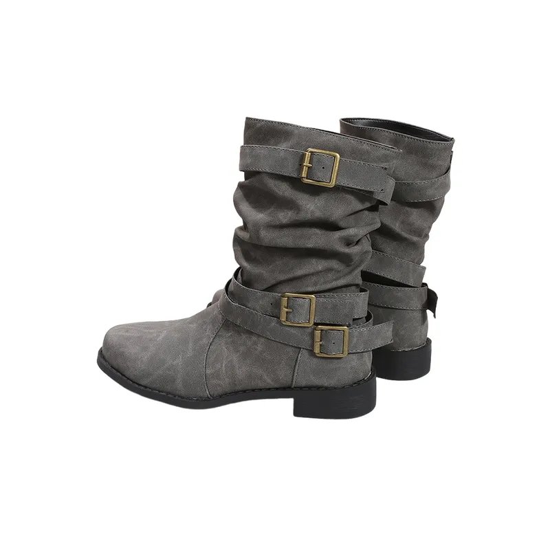 Retro Fashionable Martin Boot-0