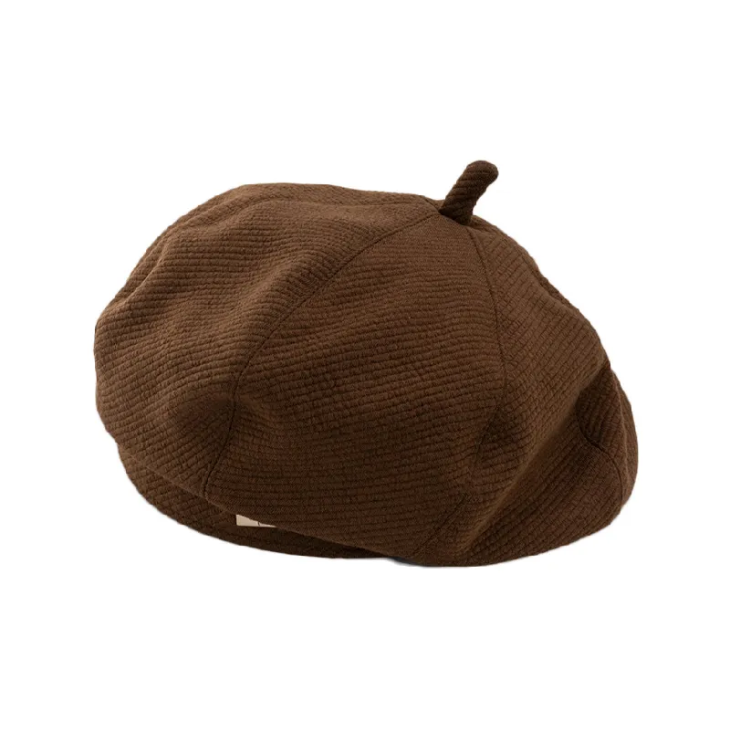 Retro Simple Beret-4