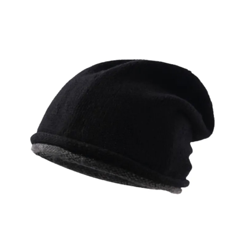 Simple Plain Beanie-1