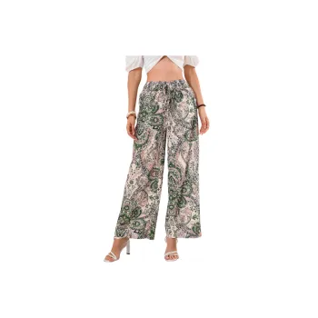 Street Elegant Polyester Casual Pants Women