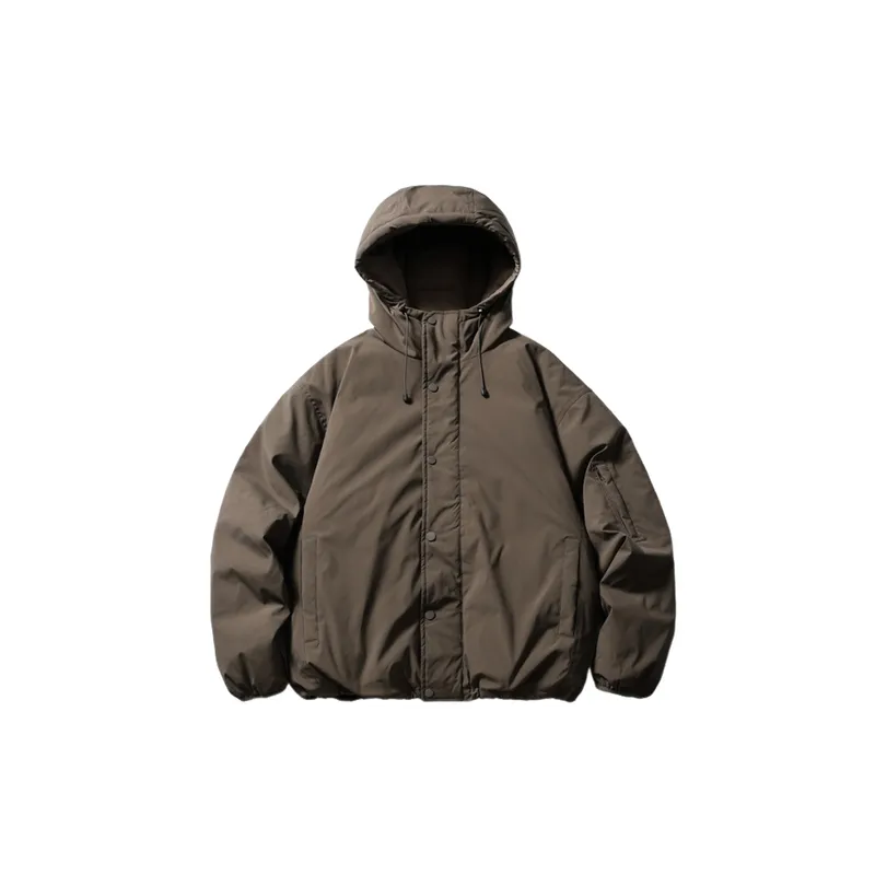 Fashionable Loose White Duck Down Jacket