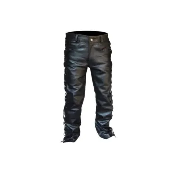 Casual Loose Leather Pants