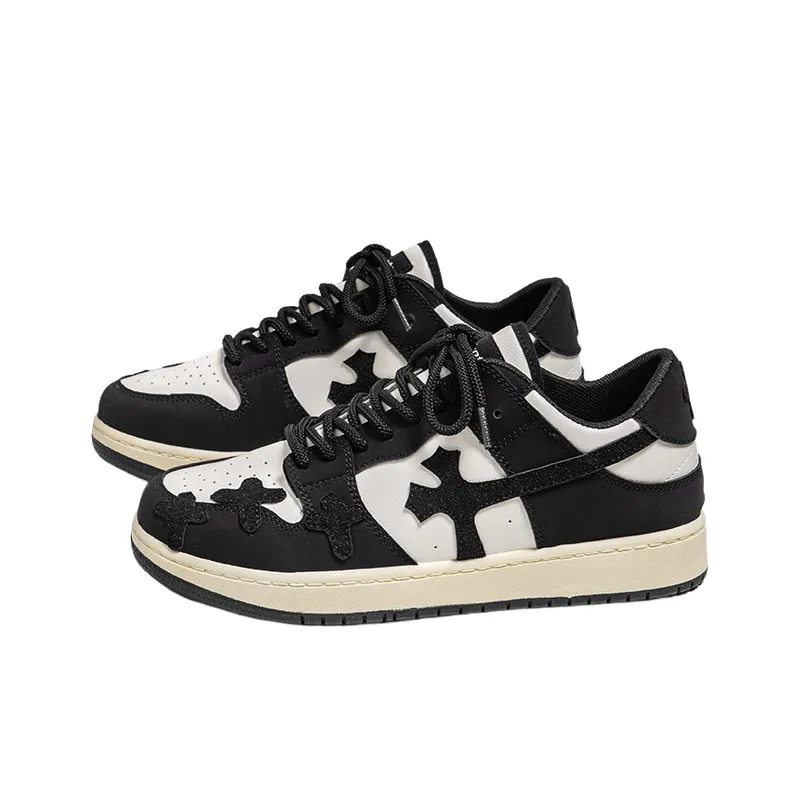Ins Trendy Original Cross Retro Platform Low top Casual Sneakers-3