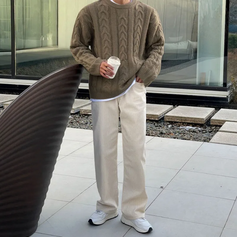Fashionable Warming Loose Sweater-1