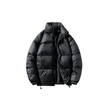 Basics Loose White Duck Down Jacket