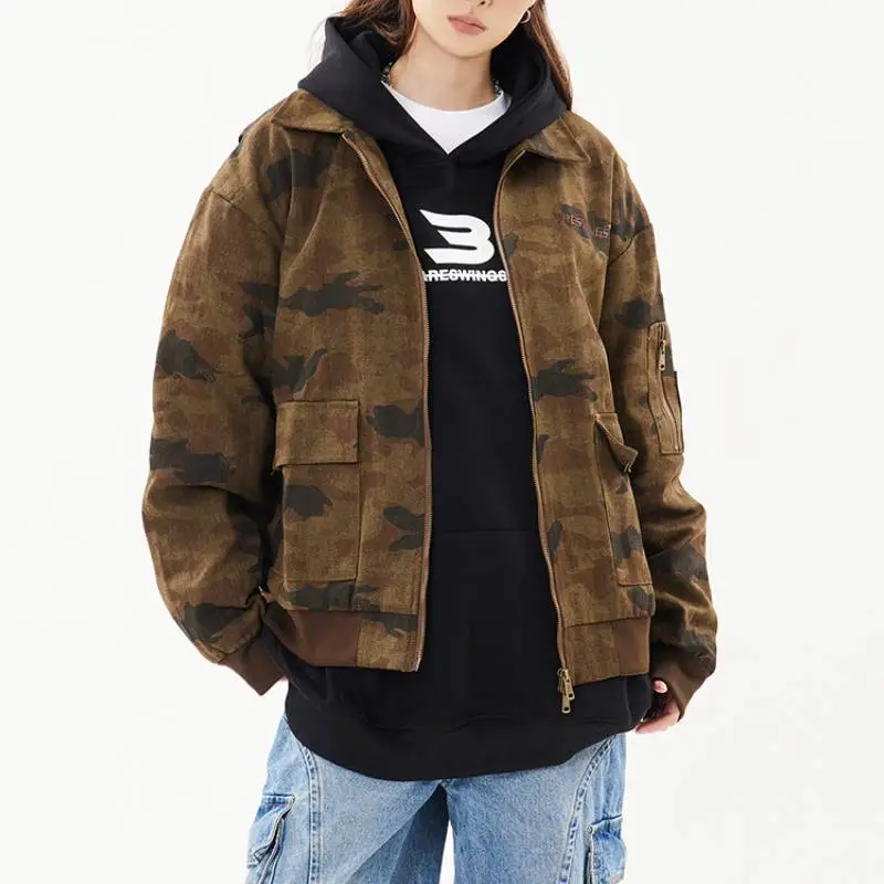 Retro Loose Camo Jacket-2