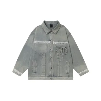 Retro Loose Denim Jacket Women
