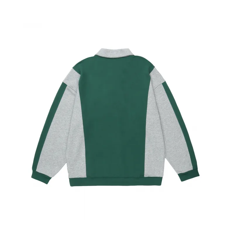 Retro Trendy Letter Print Polo Shirt-5