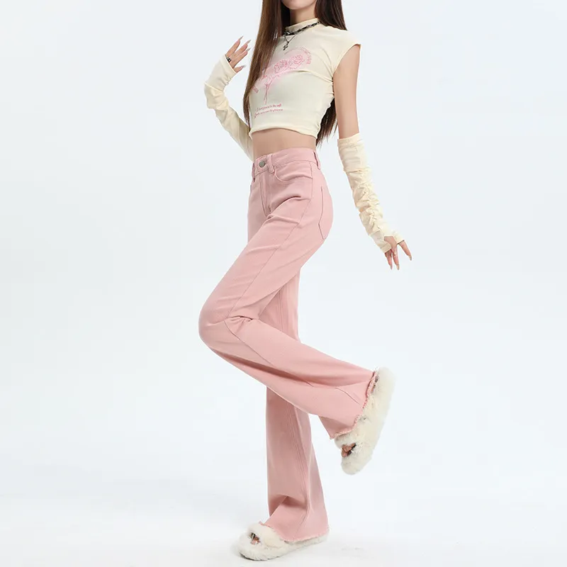 Fashionable Simple Jeans-2
