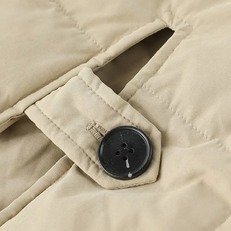 Loose Fashionable Quilted Jacket Women-3