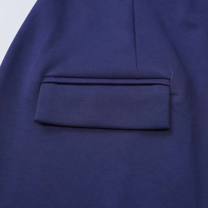 Simple Plain Polyester Dress Women-9