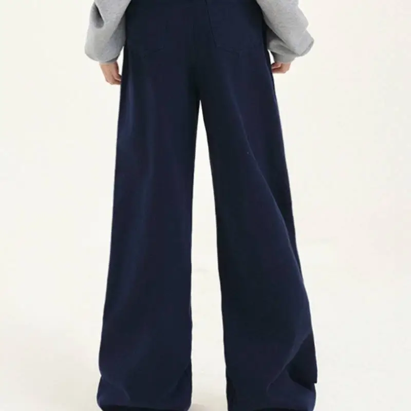 Casual Washed Jeans Women-3