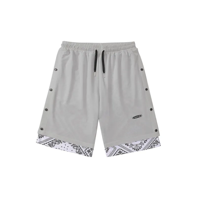 Casual Large Size Straight Breathable Shorts-7