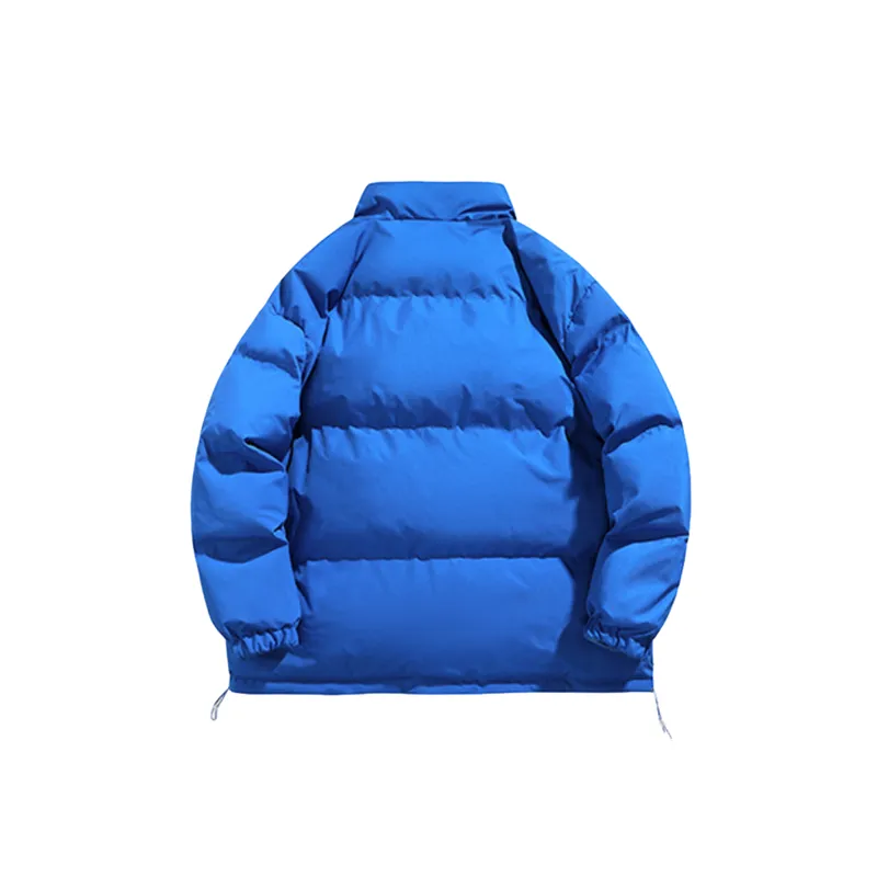 Simple Loose Corduroy Quilted Jacket-5