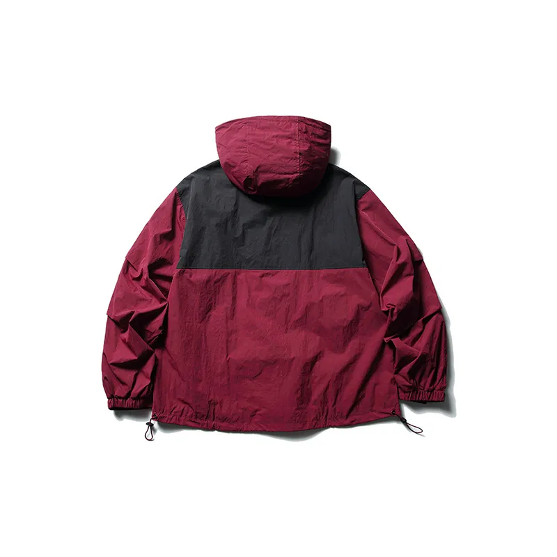 New Season Mechanical Style Patchwork Colorful Pullover Jacket Coat-3