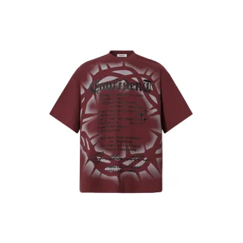 Retro Loose 100% Cotton T Shirt
