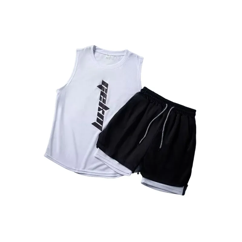 Loose Sleeveless Casual Sportswear-0