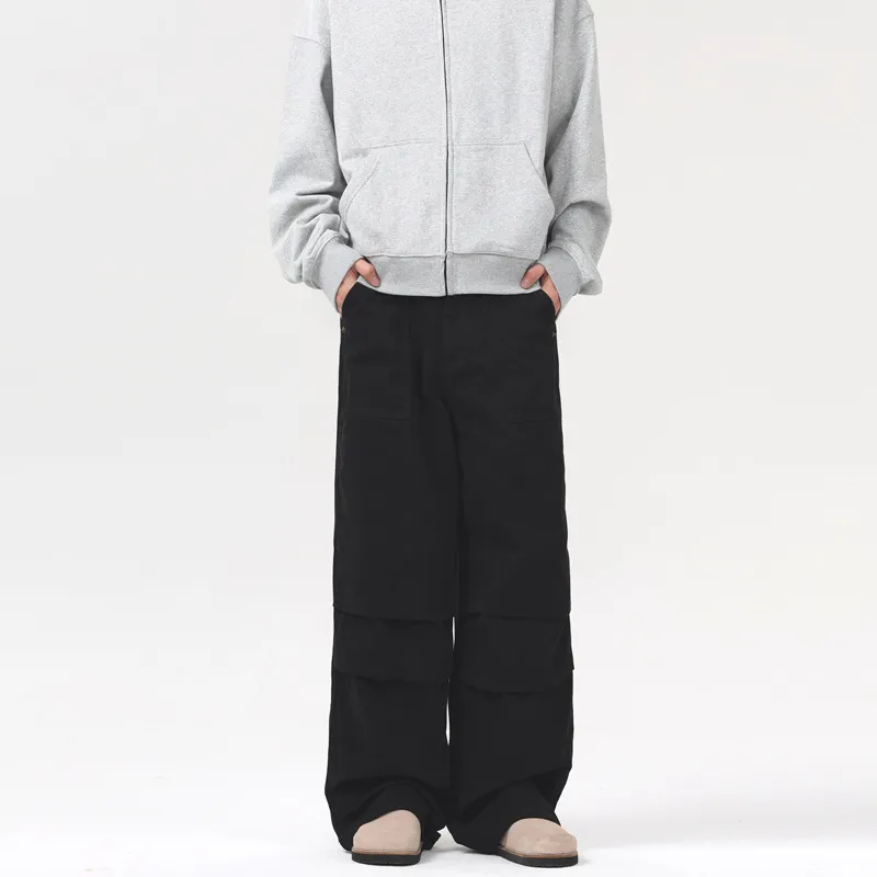 Glamorous Loose Cotton Casual Pants-5