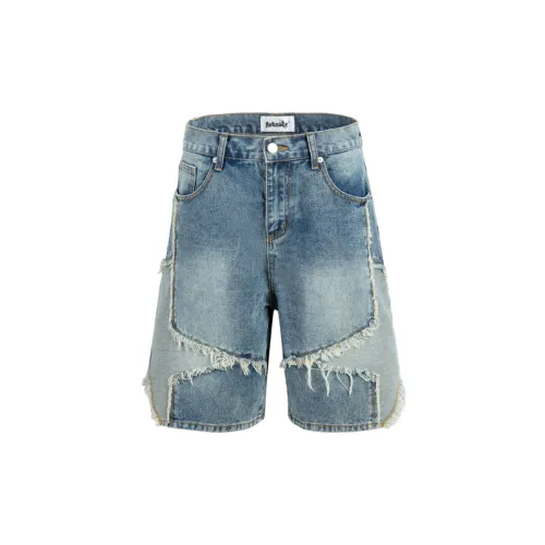 Retro Trendy Patchwork Shorts