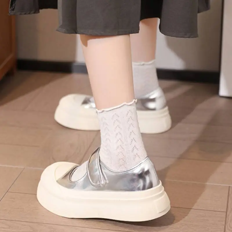 Casual Fashionable Mary Jane Shoes-7
