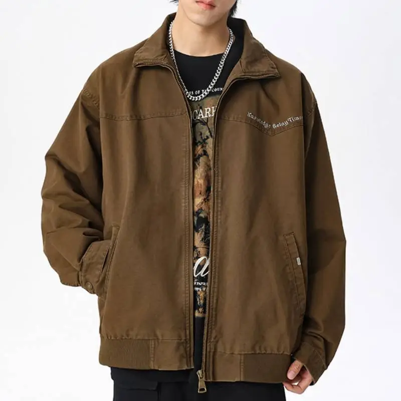 Retro Washed Cotton Jacket-1