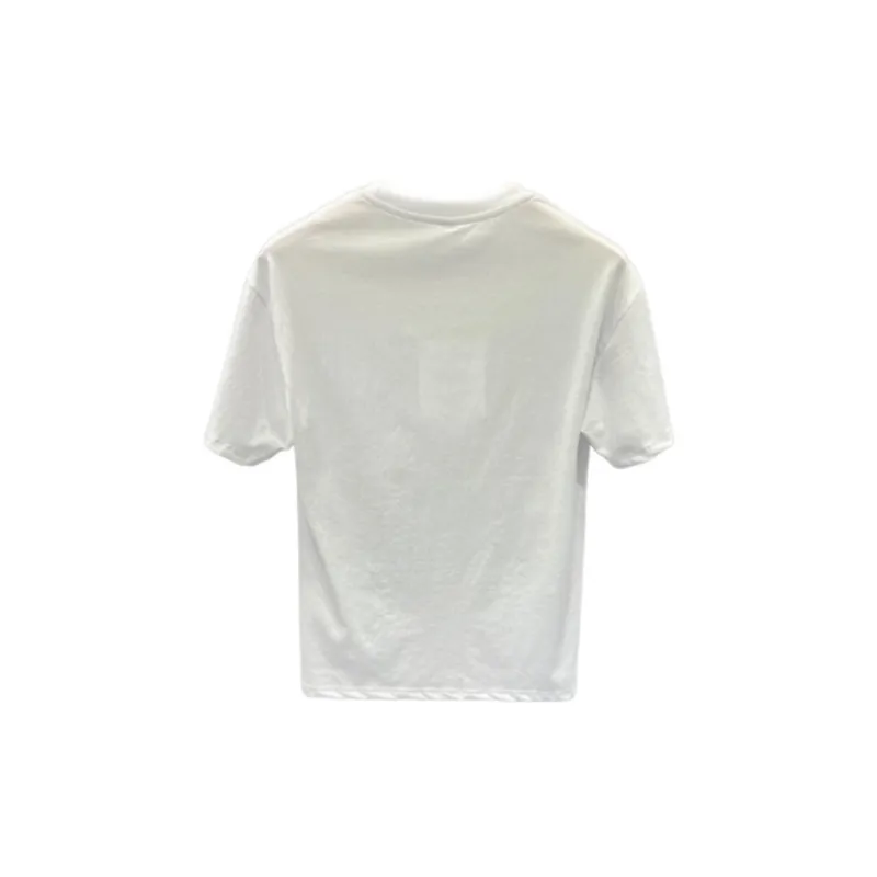 Contrast Color Stitching Men's T Shirt-1