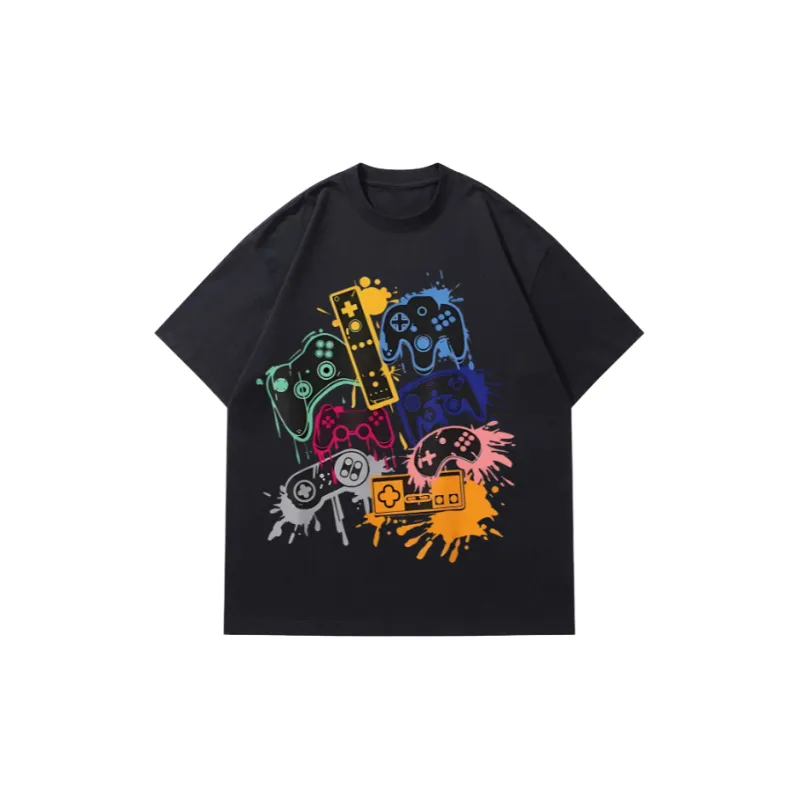 Street Casual Milk Fiber T Shirt-1