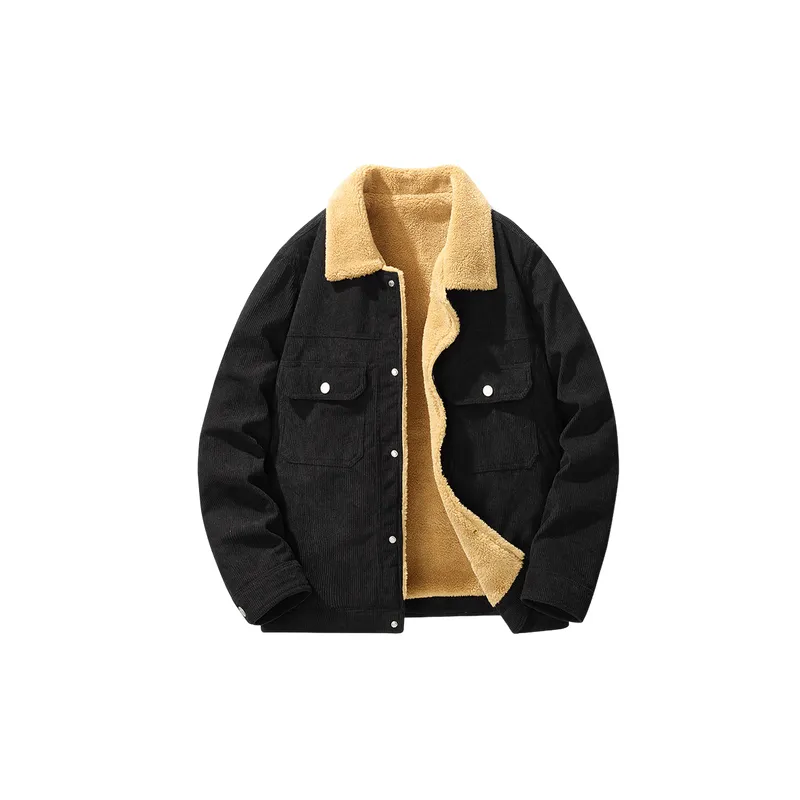 Casual Warming Corduroy Jacket-6