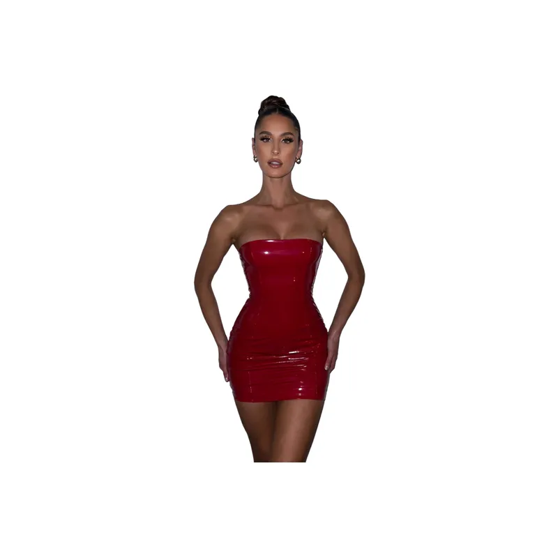 Sexy Fashionable Polyester Dress Women-0