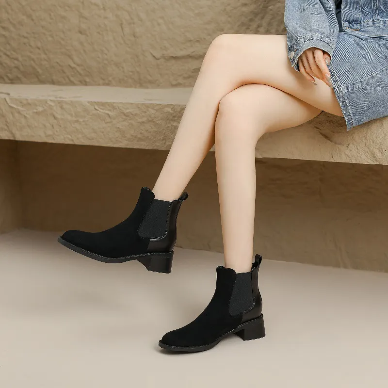 Fashion Retro Chelsea Boot-7