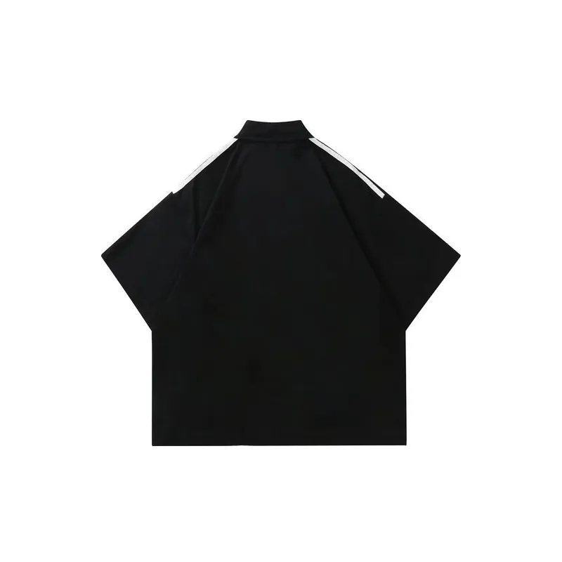 Niche Design Cardigan Shirt-2