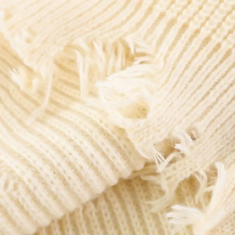 Retro Ripped Sweater-5