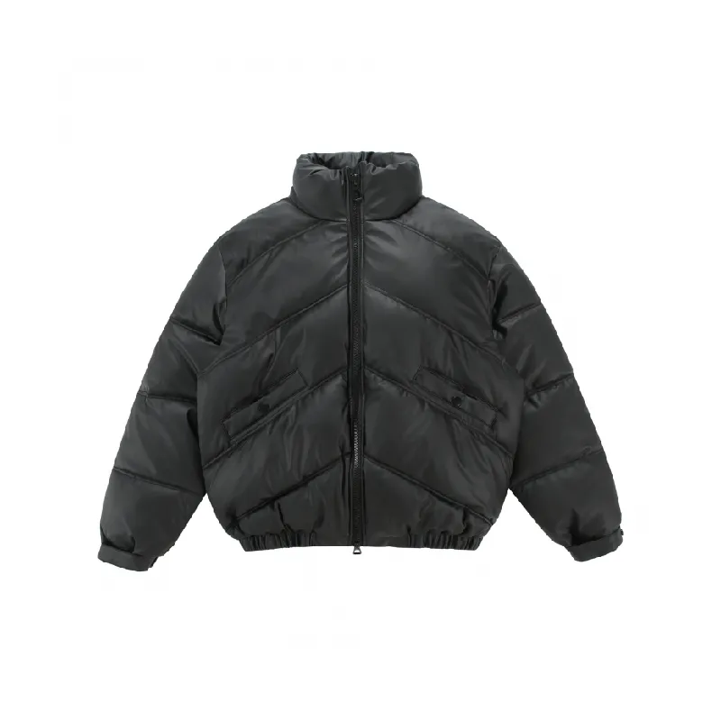 Retro Oversize Quilted Jacket-0