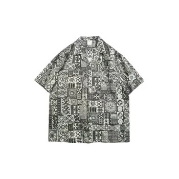 Casual Loose Four Way Stretch Fabric Shirt
