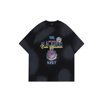 Trendy Retro Hand Painted Street T Shirt