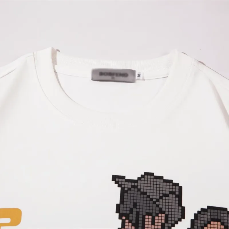 Casual Loose 100% Cotton T Shirt-8