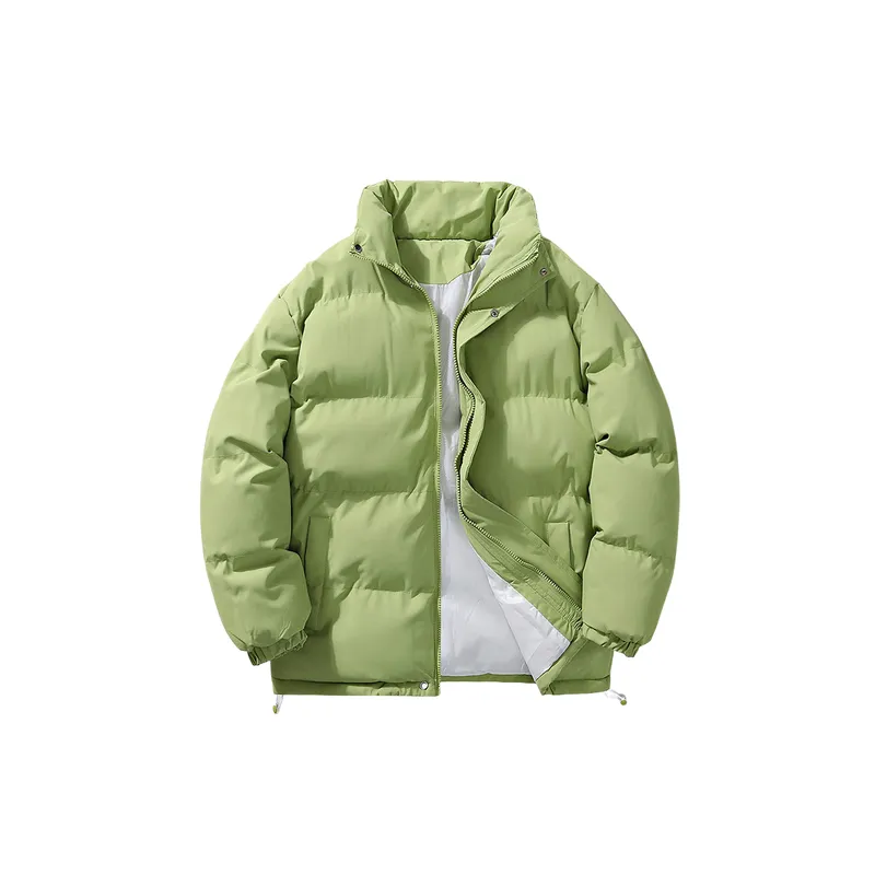 Warming Fashionable Blended Synthetic Fabrics Quilted Jacket-0